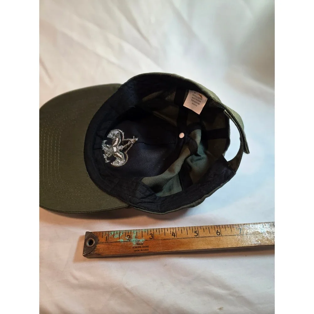 Boy Scouts of America BSA Uniform Hat Olive Green Adjustable Baseball Cap Kids